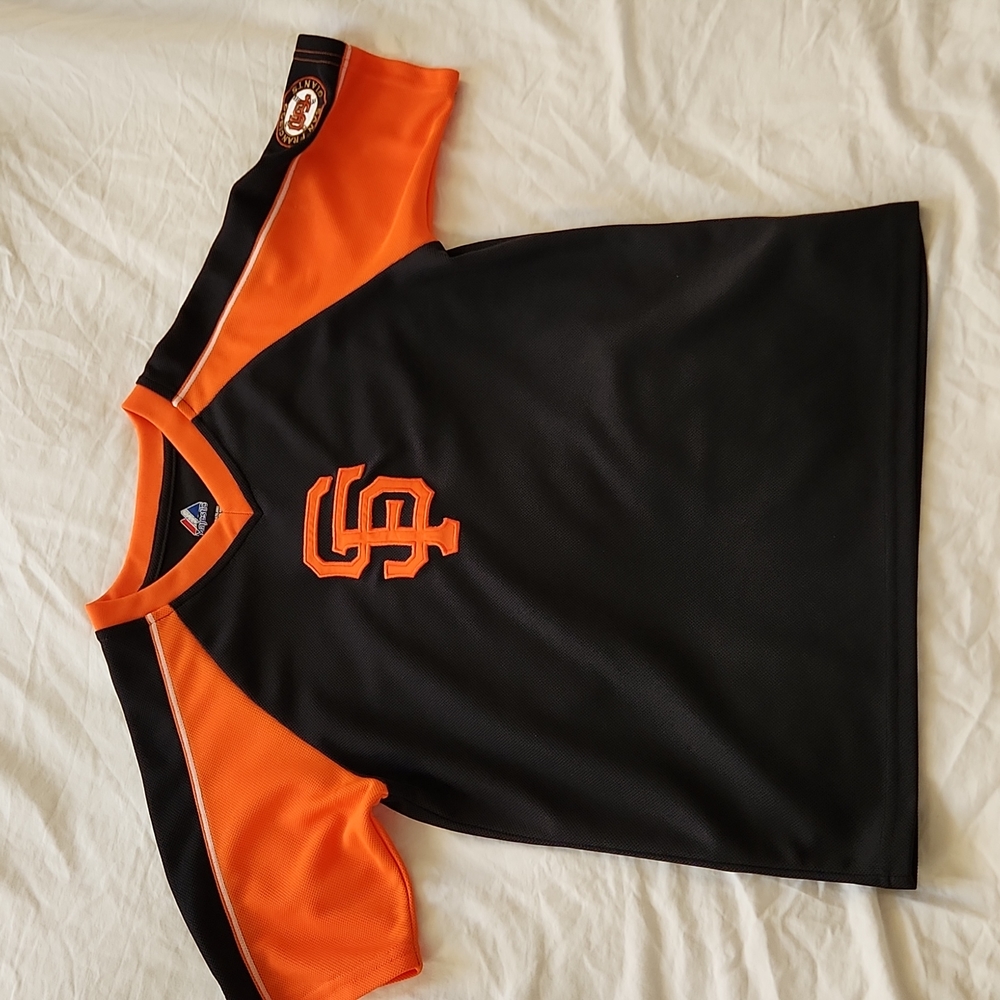 SF Giants MLB V-Neck Youth Jersey